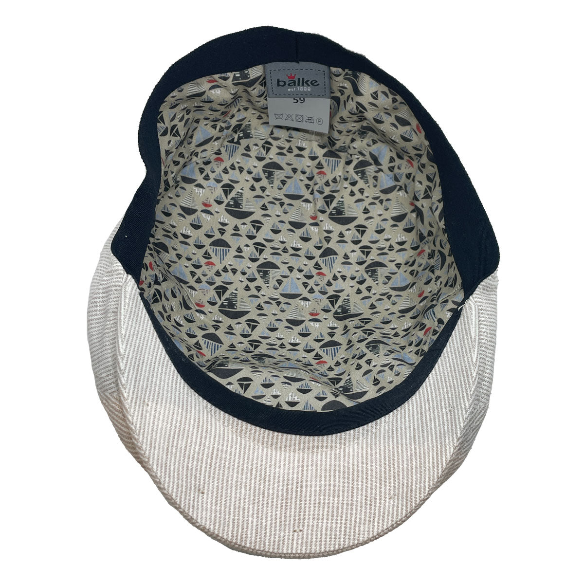 2 Part-Cut Mix Linen-Cotton | Flat Cap
