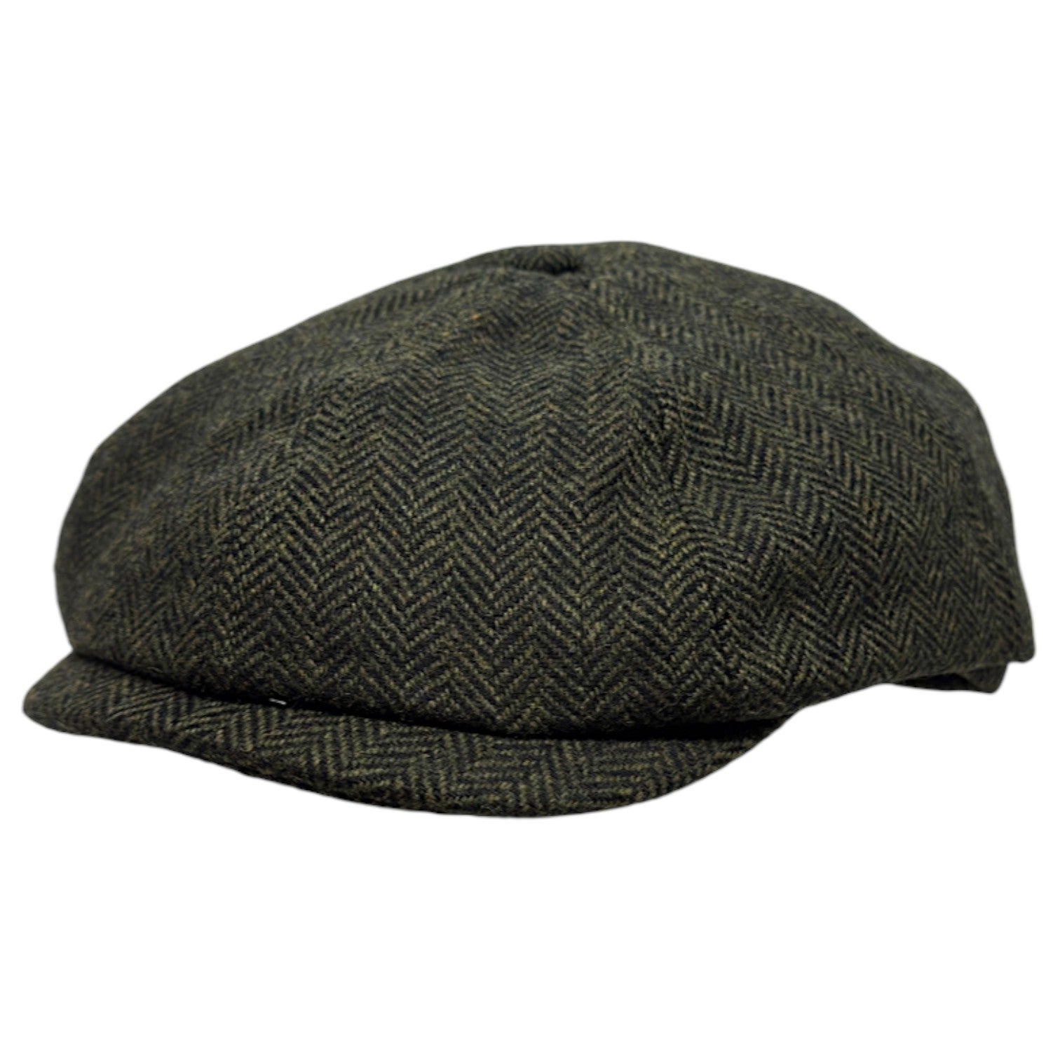 Baker Boy Classic Herringbone Moss