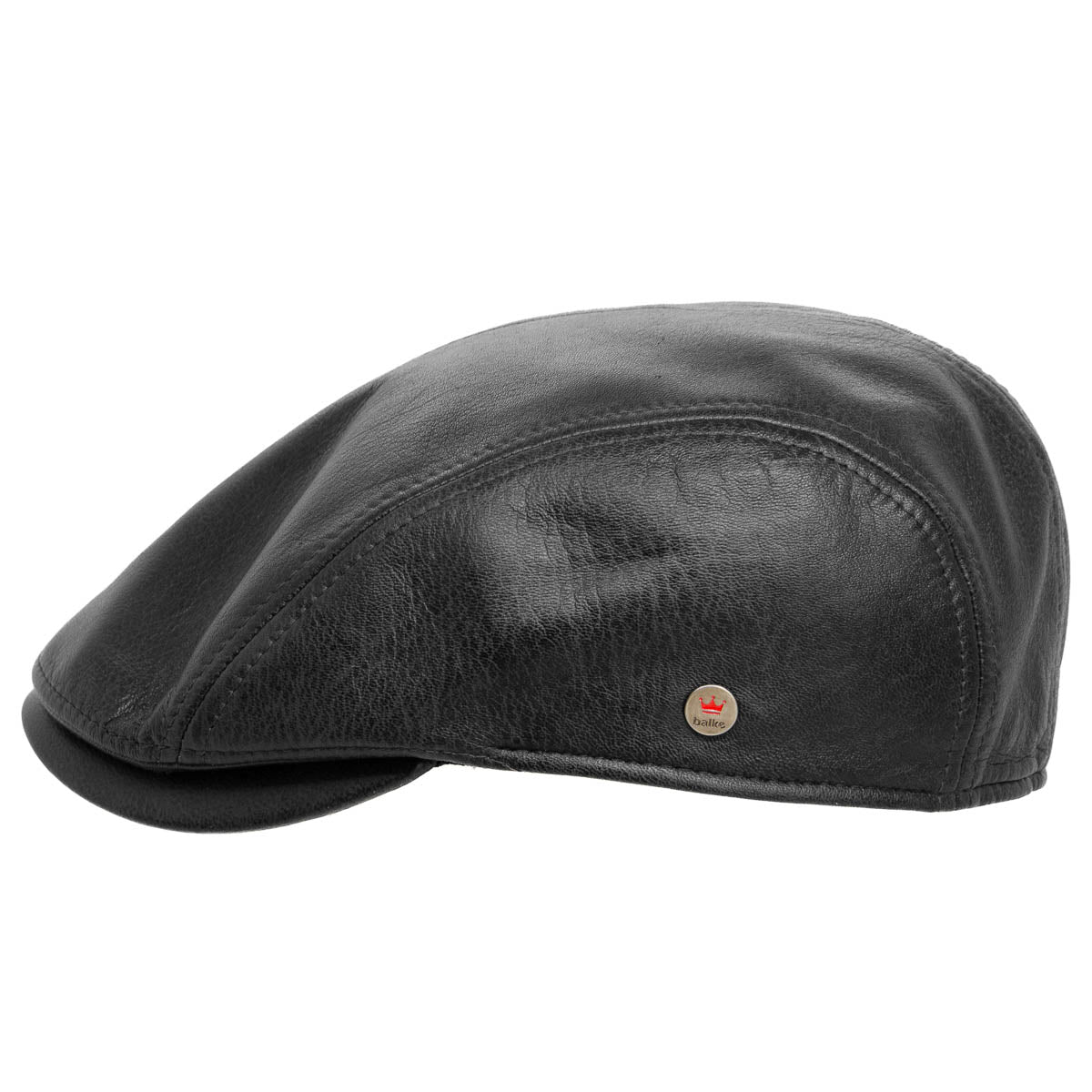 Leather Flat Cap Balke