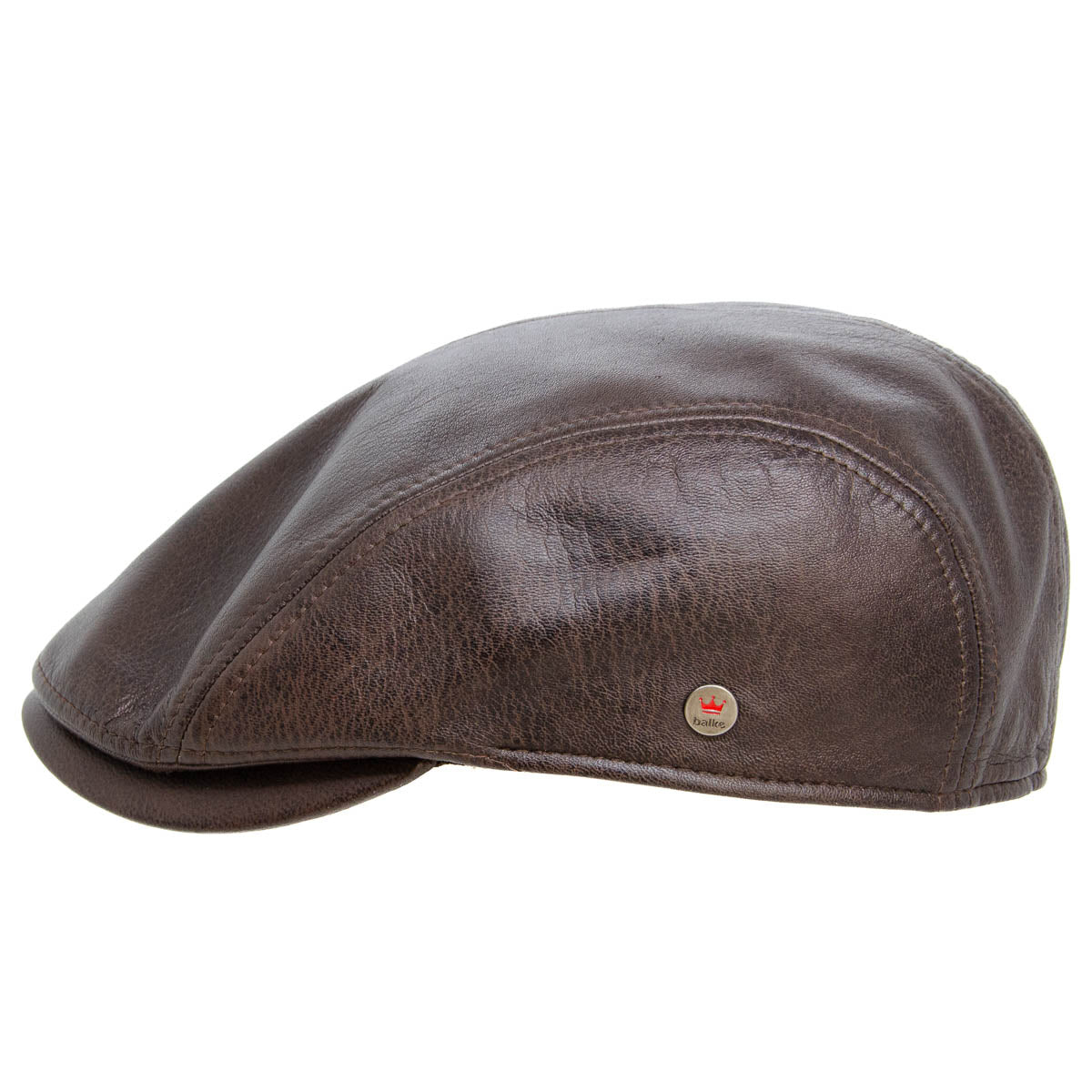 Leather Flat Cap Balke