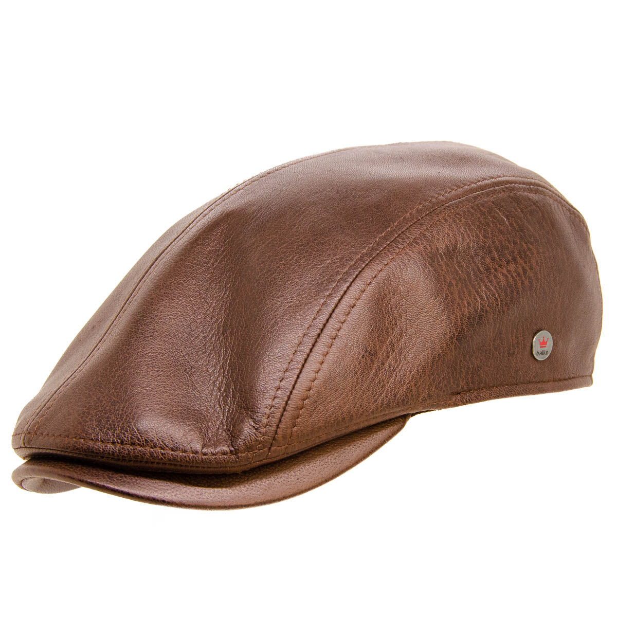 Leather Flat Cap Balke