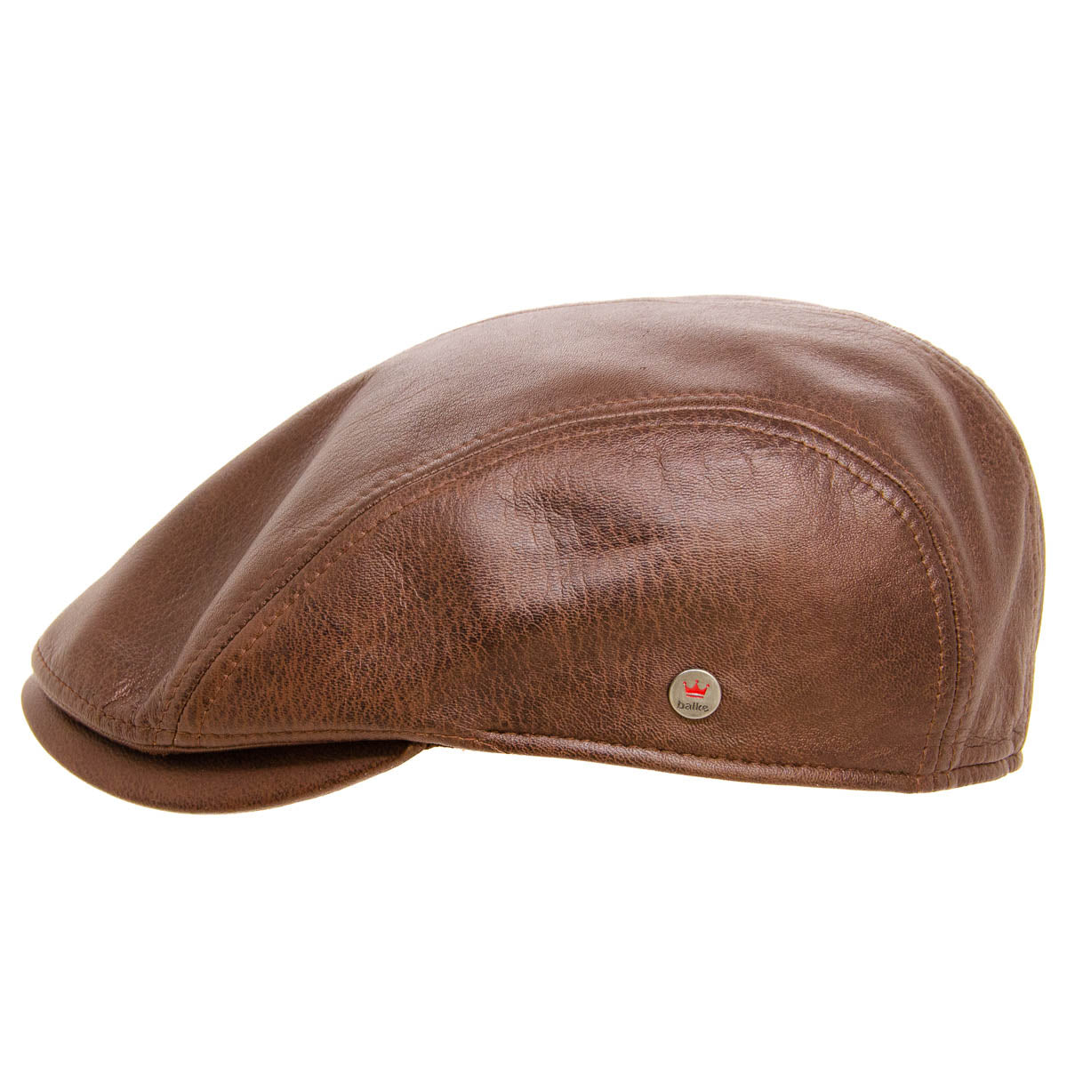 Leather Balke | Flat Cap