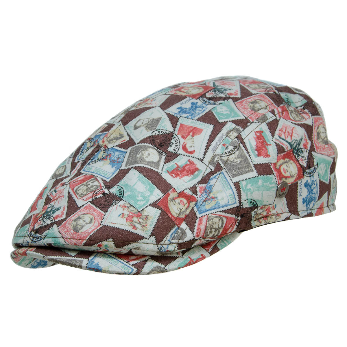 Jackson Stamp Print | Flat Cap