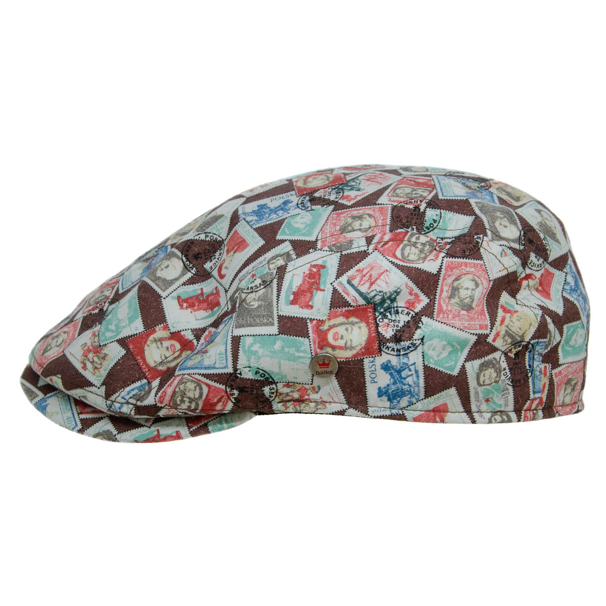 Jackson Stamp Print | Flat Cap