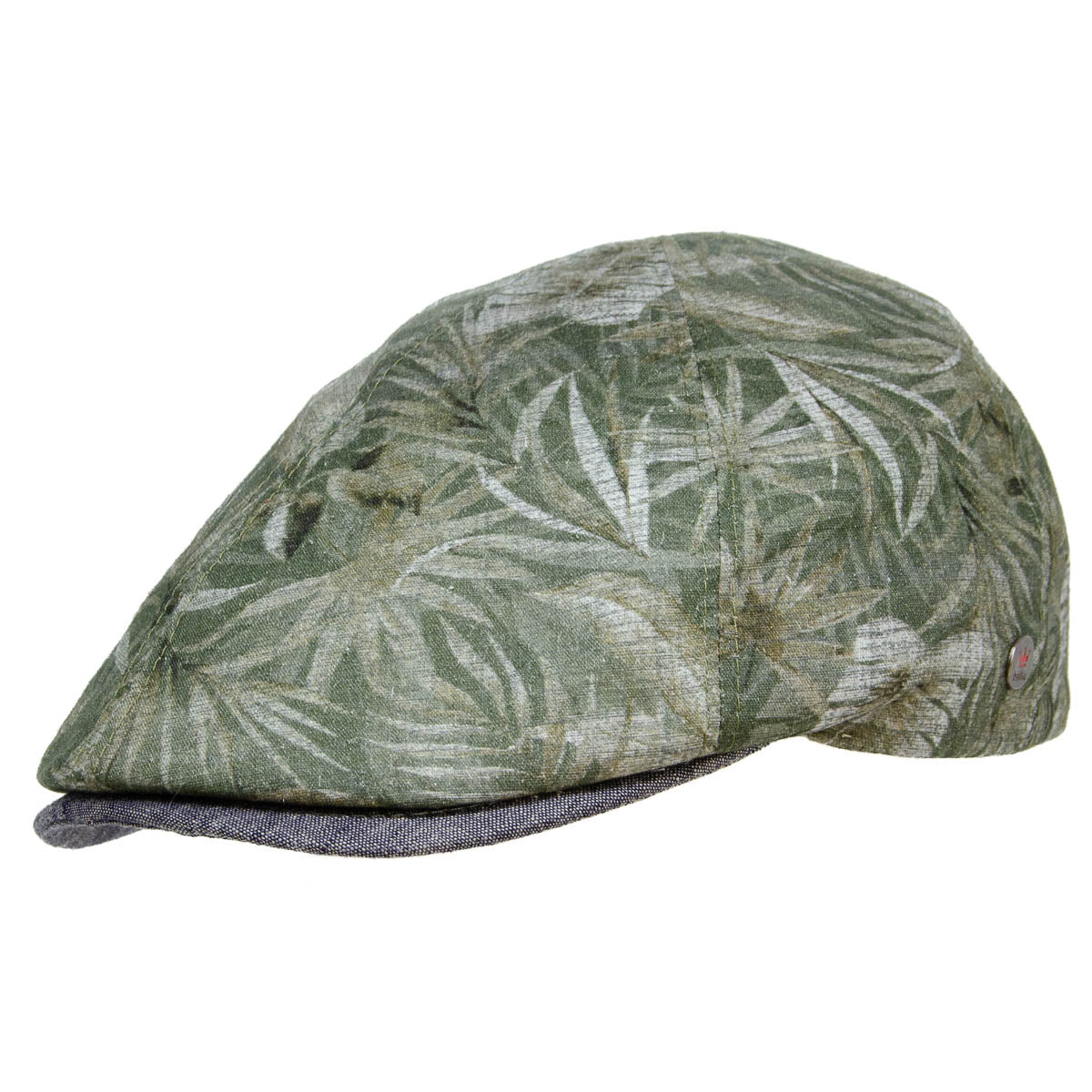 Duck Floral Print | Flat Cap