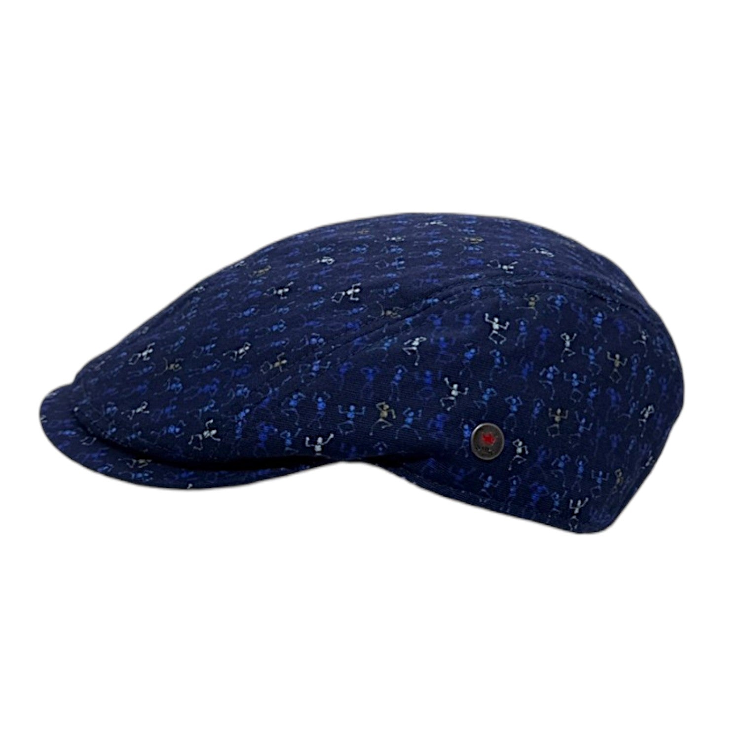 Sports hat Flatcap Milo | Skeleton Print
