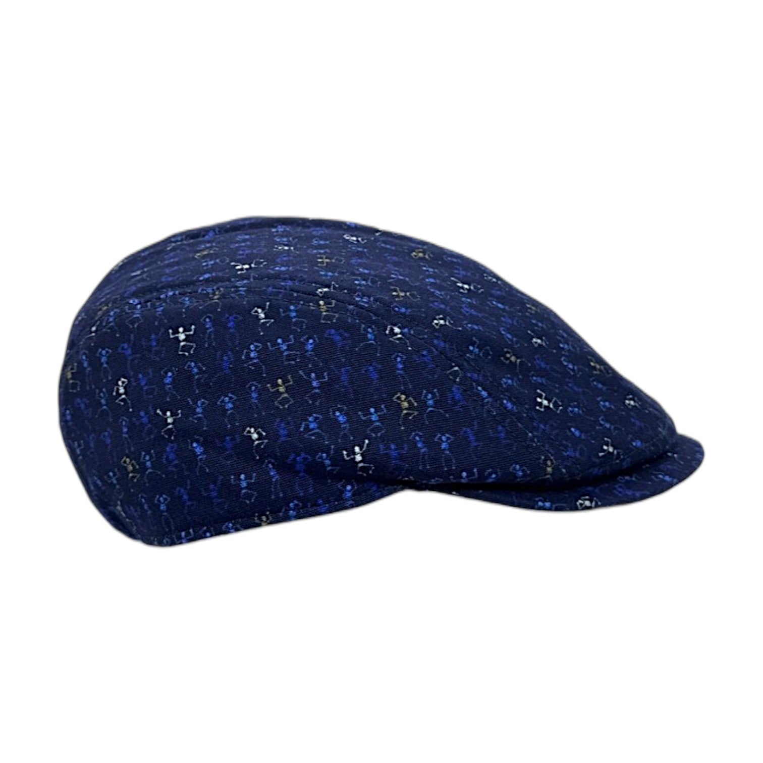Sports hat Flatcap Milo | Skeleton Print