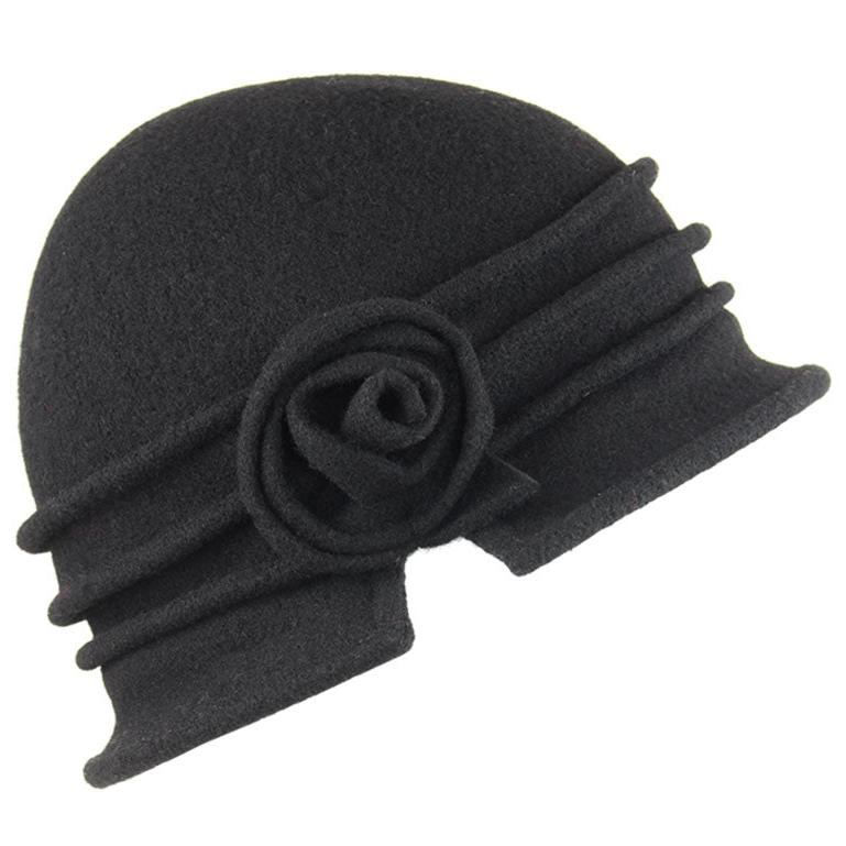 Wool Cloche - Rose