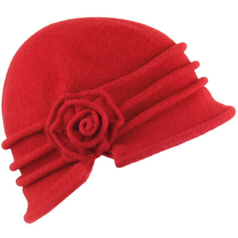 Wool Cloche - Rose