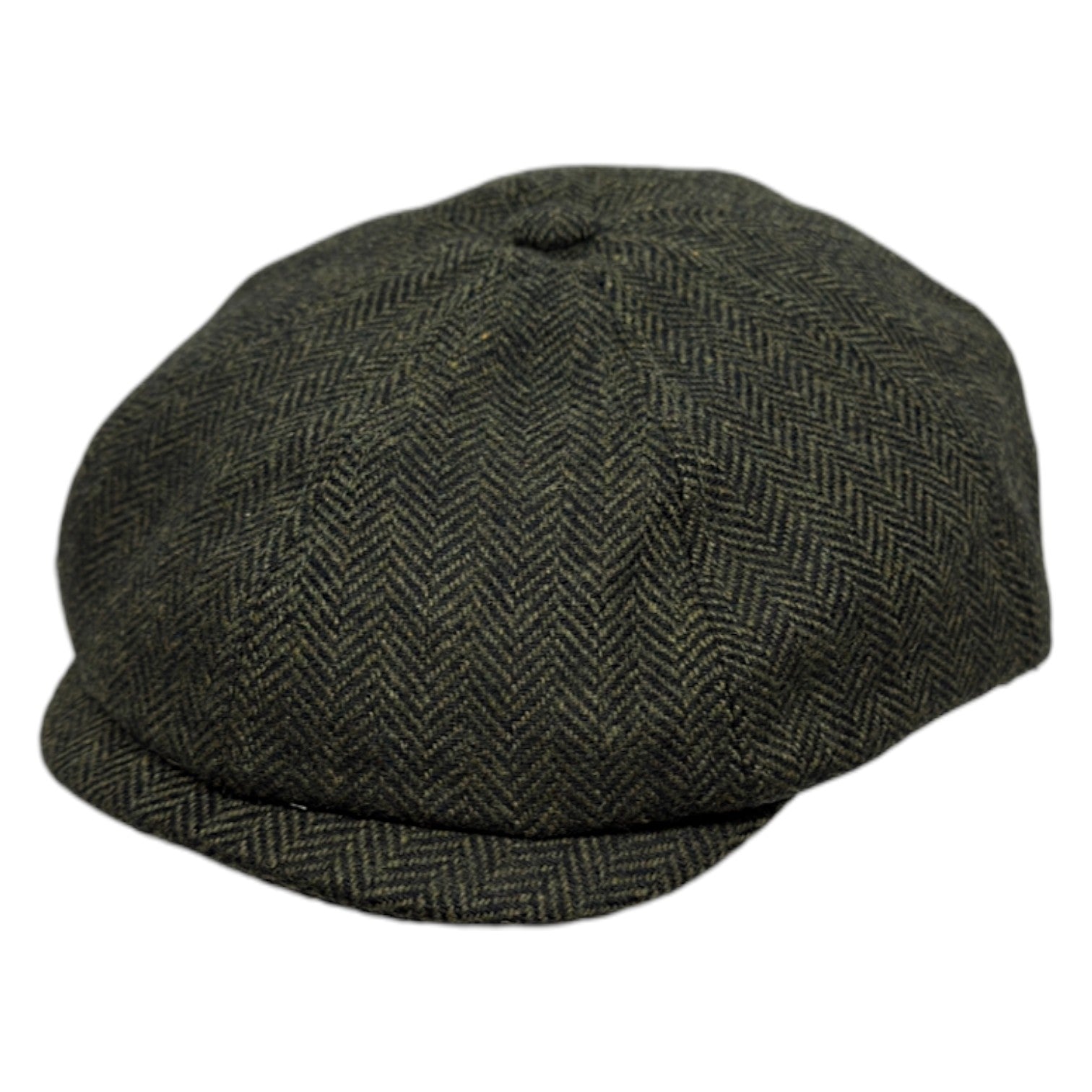 Baker Boy Classic Herringbone Moss