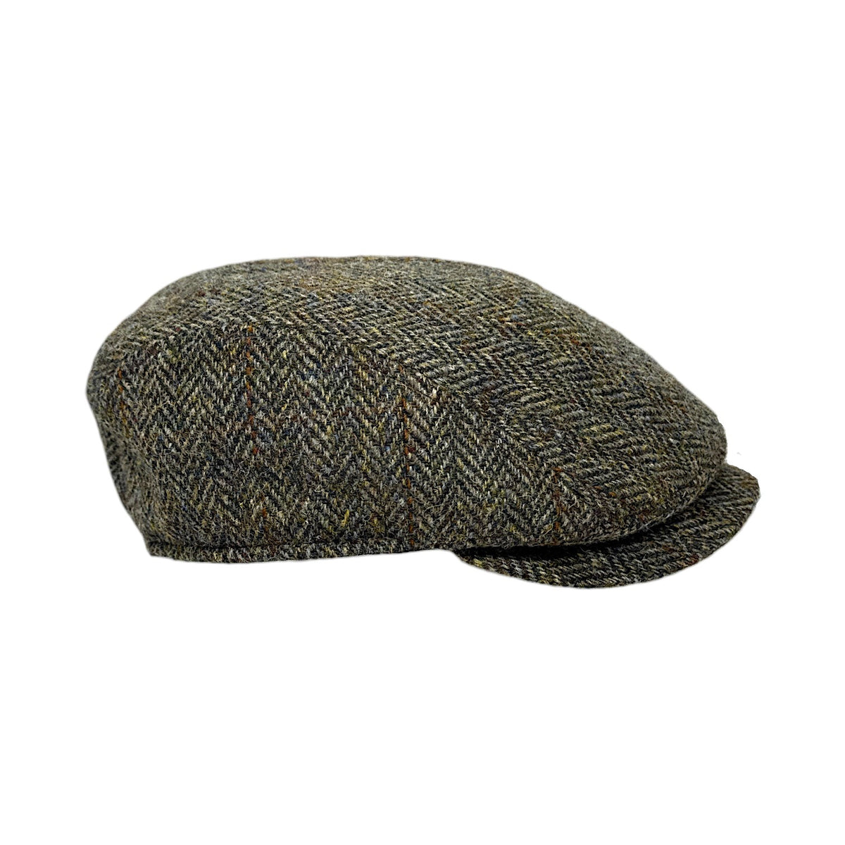 Balke Cap - Harris Tweed Cap - Herringbone Terra