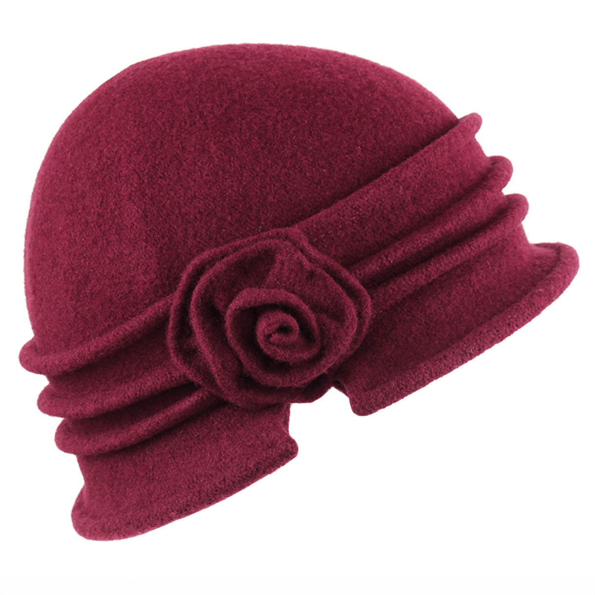 Wool Cloche - Rose