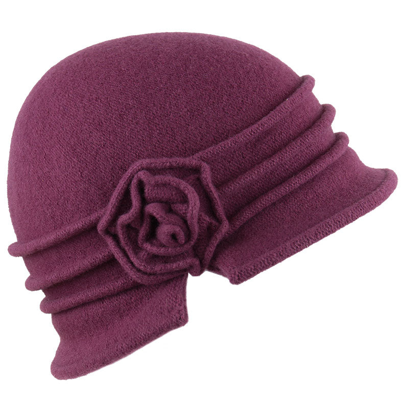 Wool Cloche - Rose