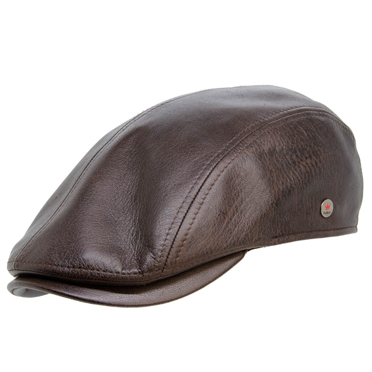Leather Flat Cap Balke