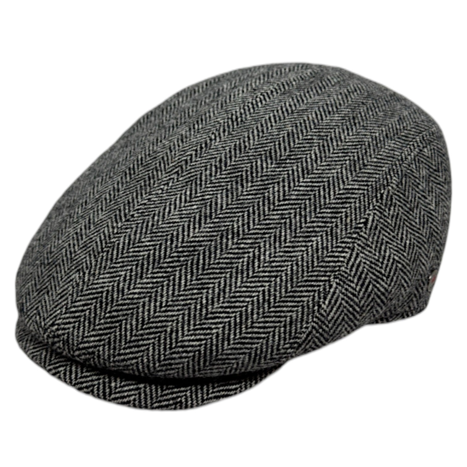 Balke Jackson Ear-Flap Cap – Herringbone Shetland Grey