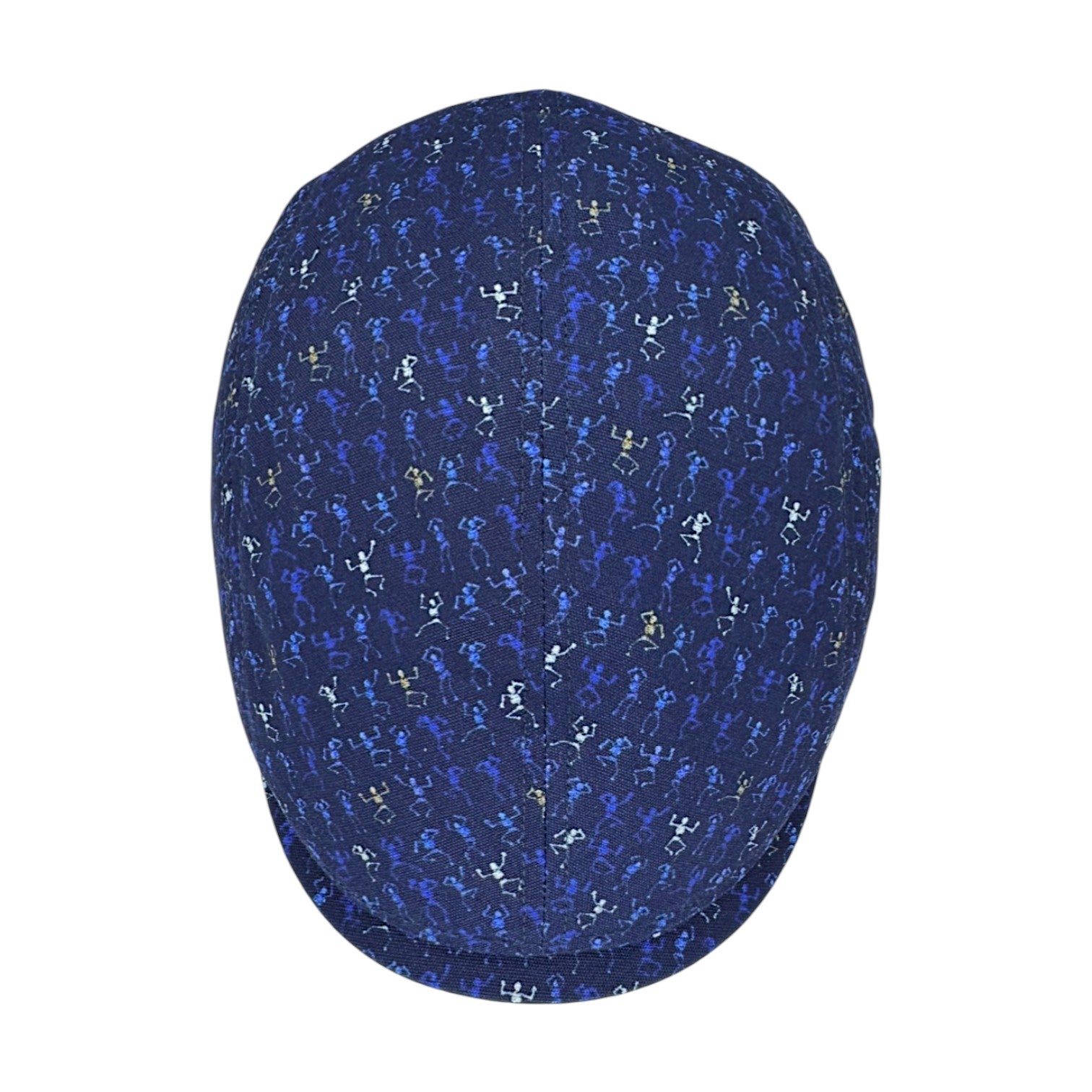 Sports hat Flatcap Milo | Skeleton Print